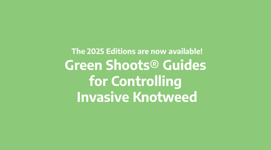 Guides to Controlling Invasive Knotweed: 2025 Editions Available on Green Shoots Website!