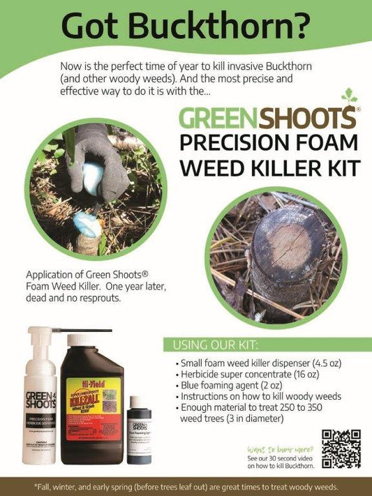 Entering Retail Stores 2022 - Precision Foam Weed Killer Kit