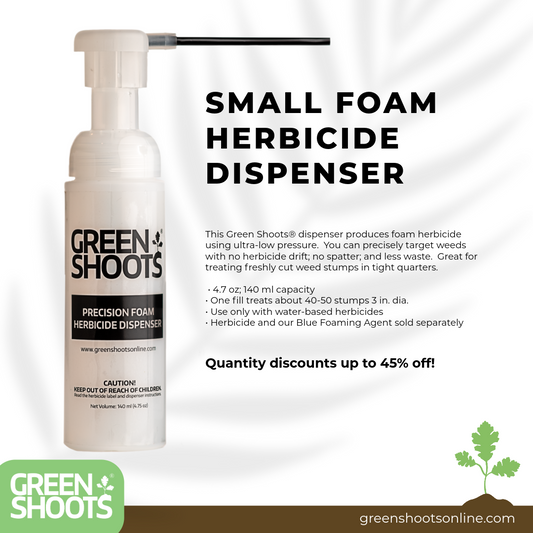 SMALL FOAM HERBICIDE DISPENSER