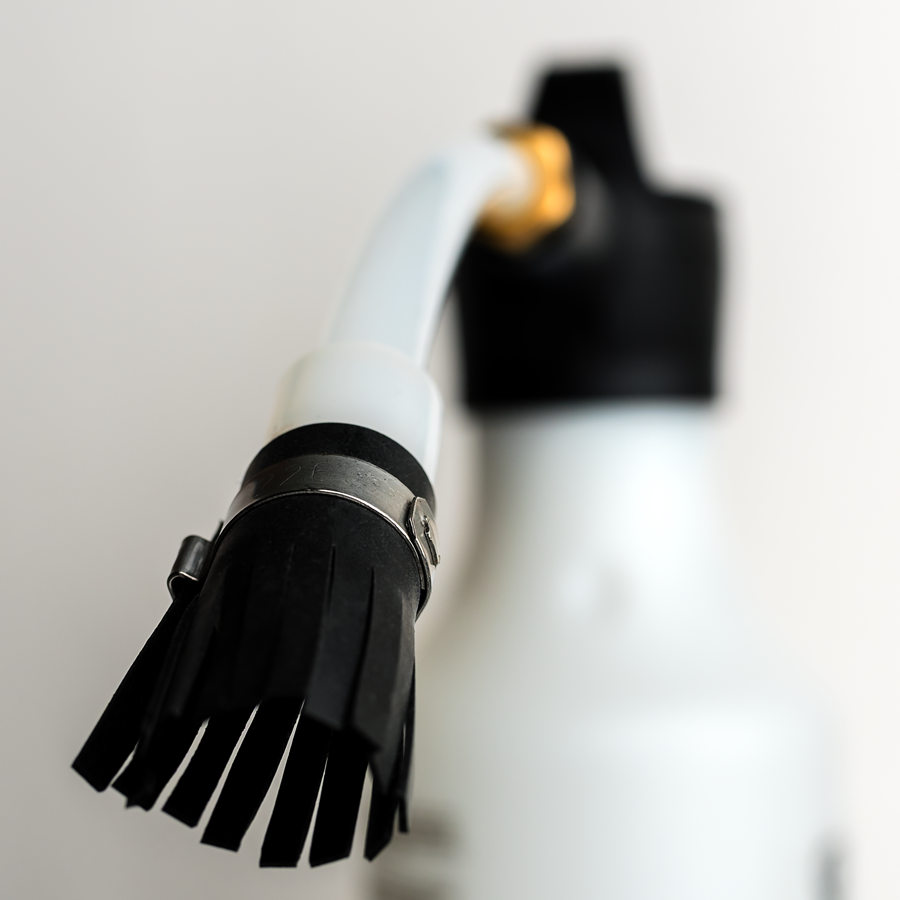 paint on herbicide Rubber Brush